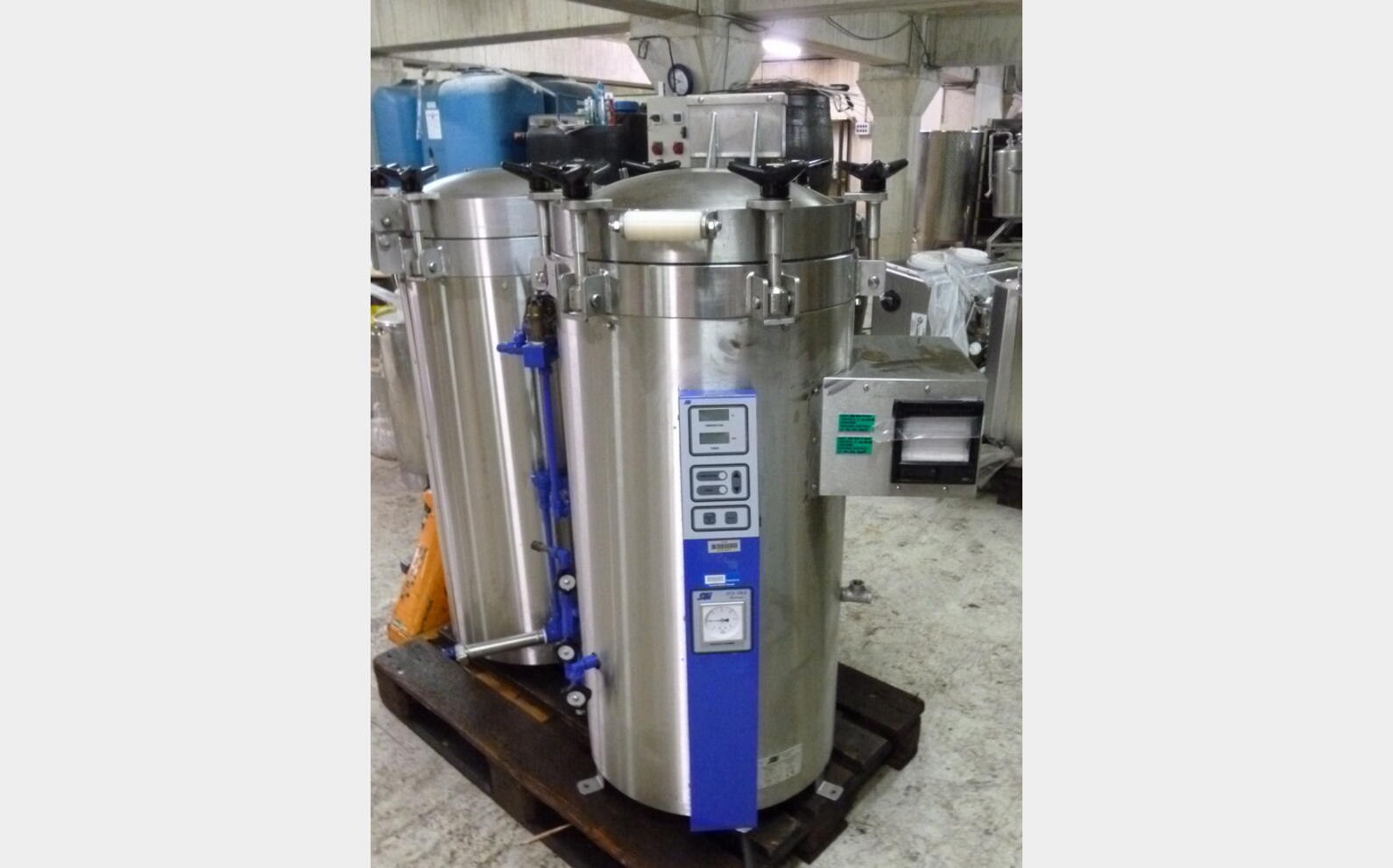 autoclave INOX Ann&eacute;e : 1999 Constructeur : GETTINGE