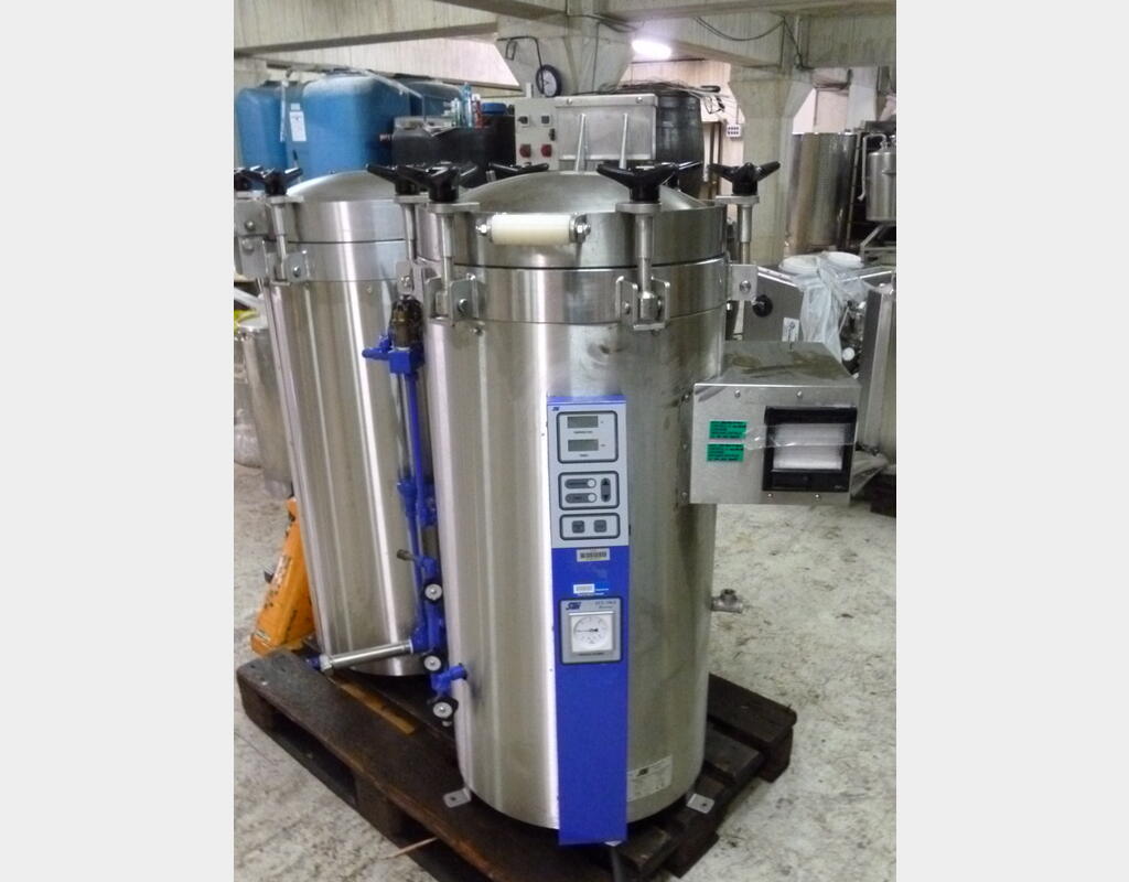 Autoclave verticl 180 litres INOX - Marque : SMI