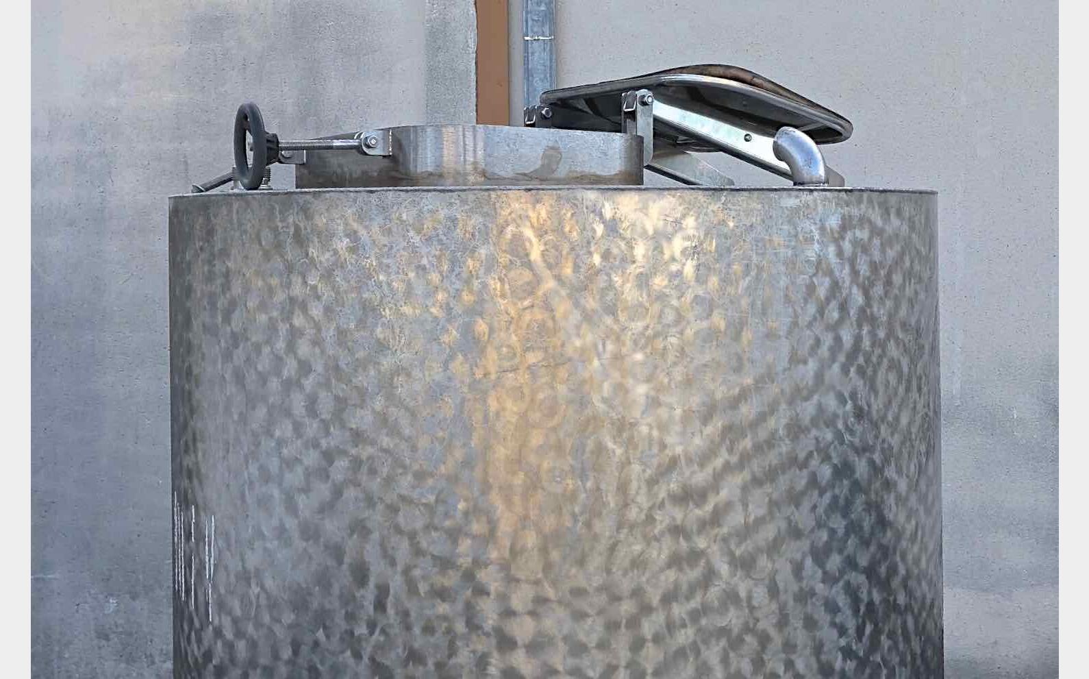 Cuve stockage inox PU0118 Volume : 2500 litres (25 HLS)