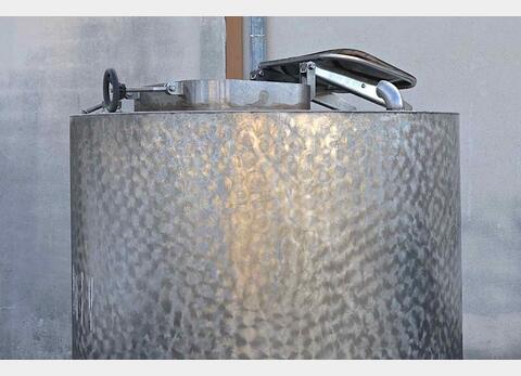 Cuve stockage inox PU0118 Volume : 2500 litres (25 HLS)