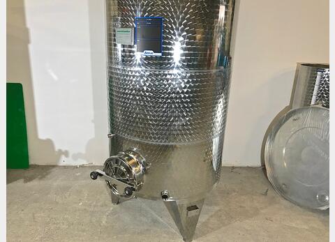 Cuve inox 304 fond bomb&eacute; chap flottant MATERIEL NEUF