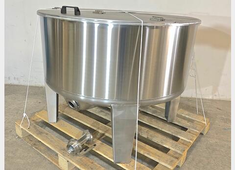 Cuve inox 304 semi ouverte sur pieds 4.58 HL (458 litres) ARSILAC