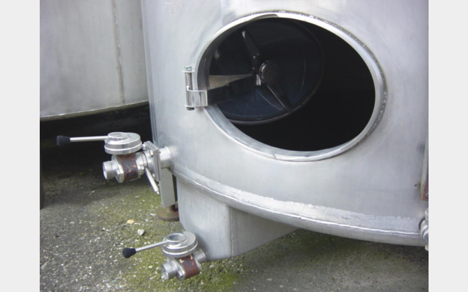 Cuve de stockage INOX 316 L 100 Hls