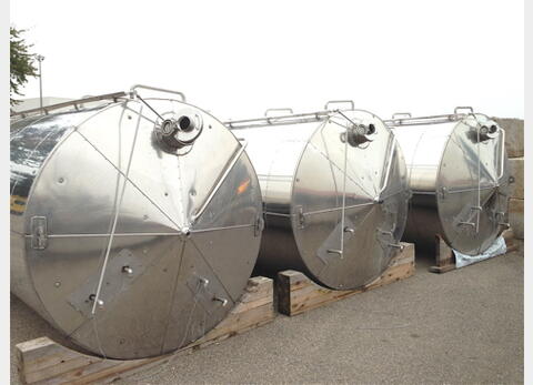 Cuve INOX 316L isol&eacute;e + drapeaux 6,5 m2