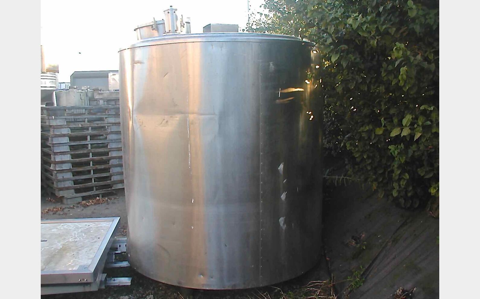 Cuve de stockage INOX Isolée - Volume : 4 500 litres