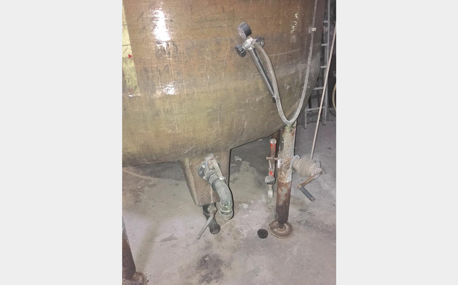 Floating cap fiber tank 200 HL (20 000 Liters) GIMAR