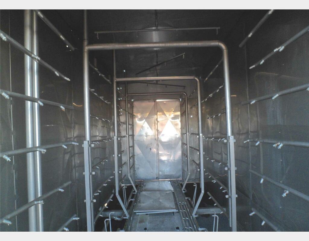Tunnel de lavage - de chariot Inox