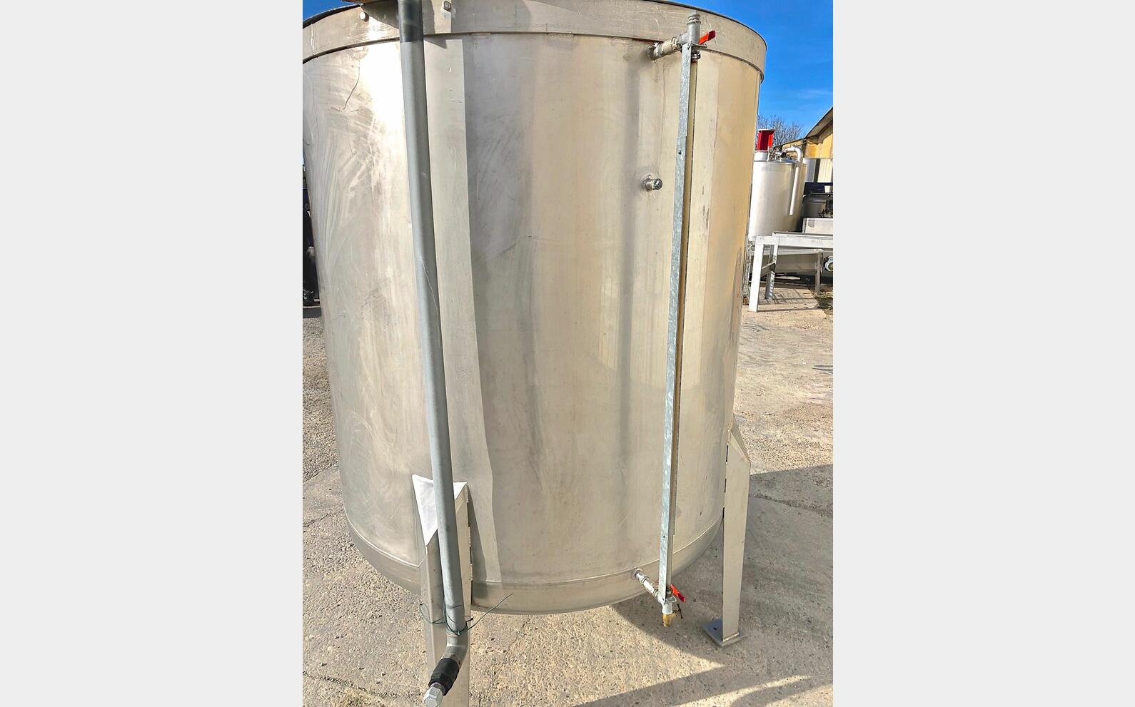 Cuve agit&eacute;e inox PU0118