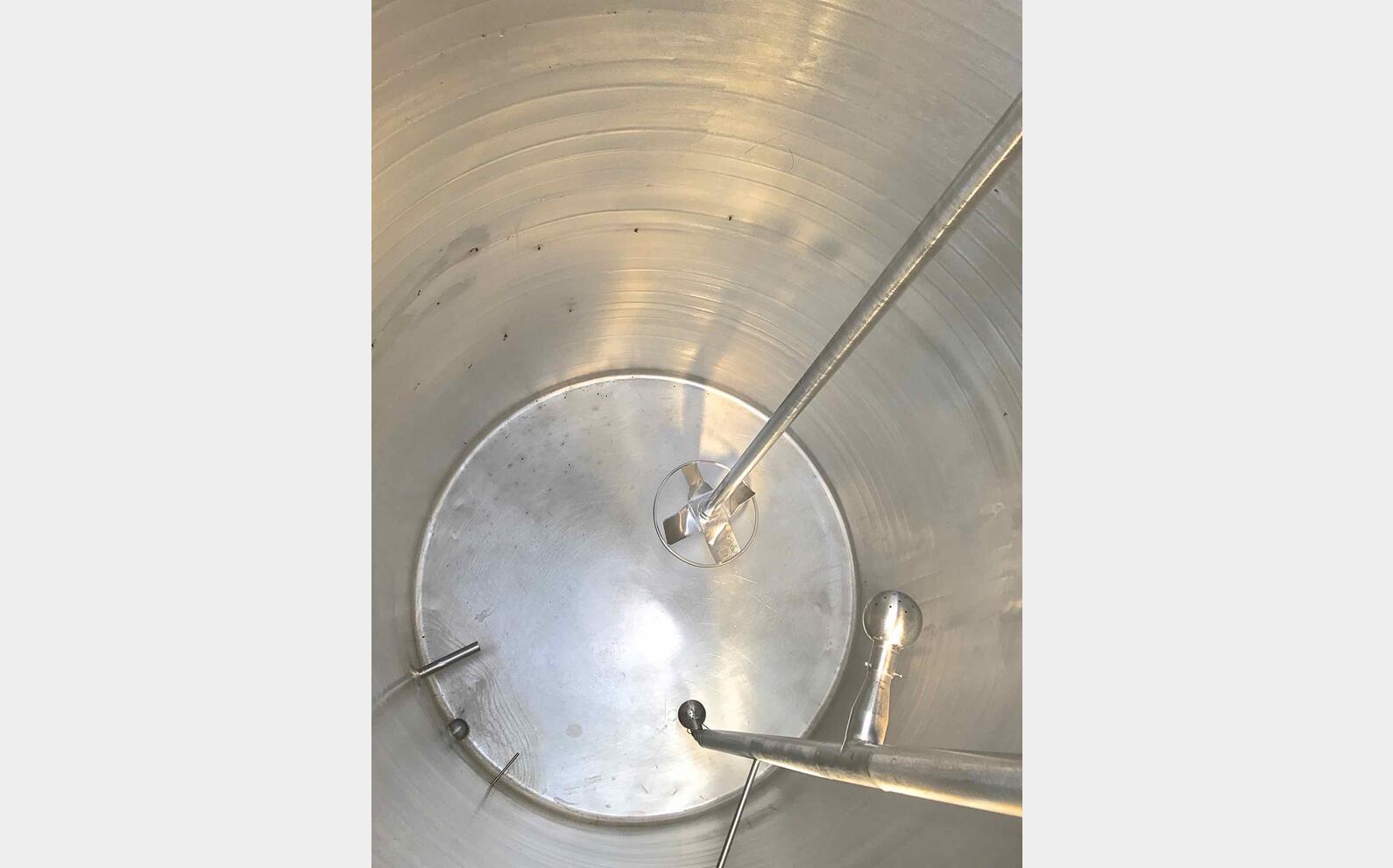 Cuve m&eacute;lange inox