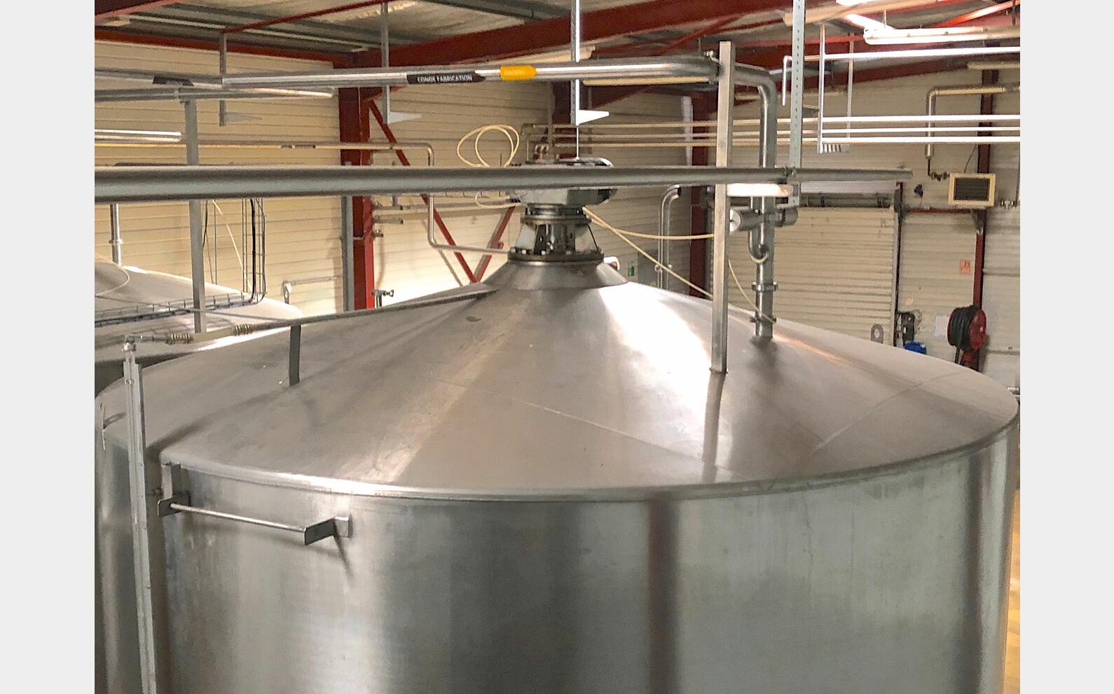 Cuve inox Agit&eacute; N&deg;A.B.C.et D 23.600 litres