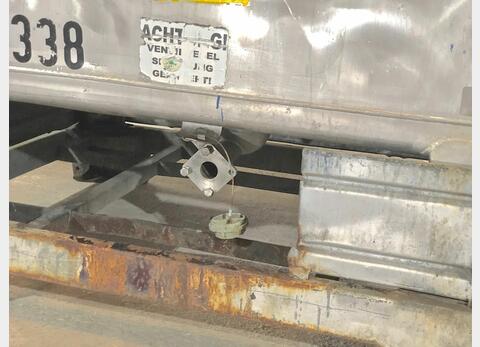 Container inox 304L sur chassis Marque : UMFORMTECHNIK HAUSAC