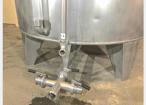 Cuve m&eacute;lange inox