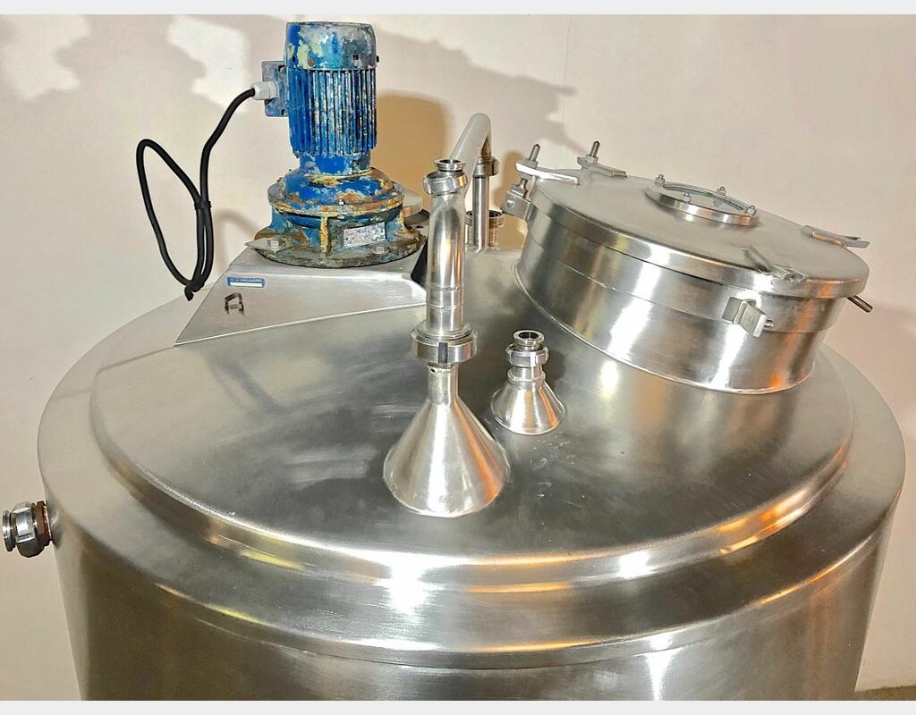 Cuve inox de mélange - Marque : PIERRE GUERIN
