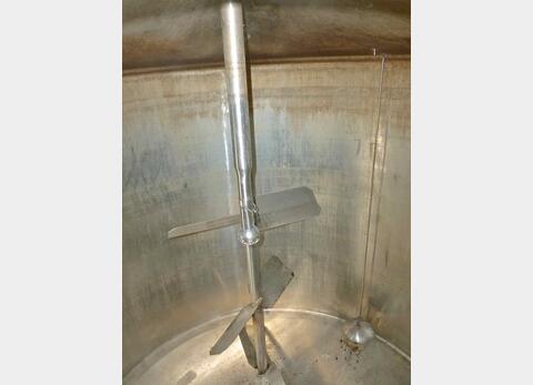 Cuve de m&eacute;lange en inox Provenance : agroalimentaire (m&eacute;lasse) Marque : SCIO