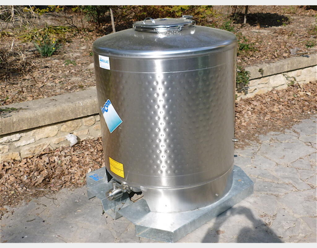CONTENEUR IBC SBP INOX 304 - 994 litres, 130 kg