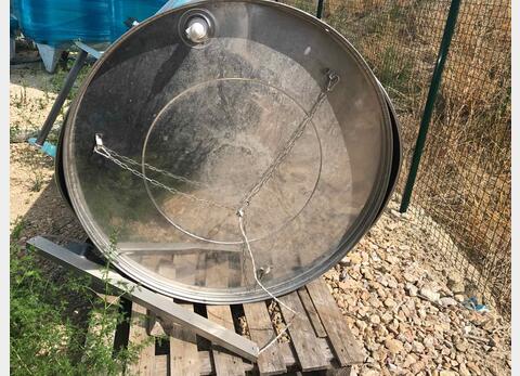 Cuve Inox chapeau flottant de 25 hls Volume : 2500 litres (25 hls)