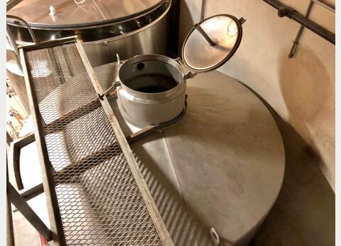 Cuve inox fond plat ARSILAC