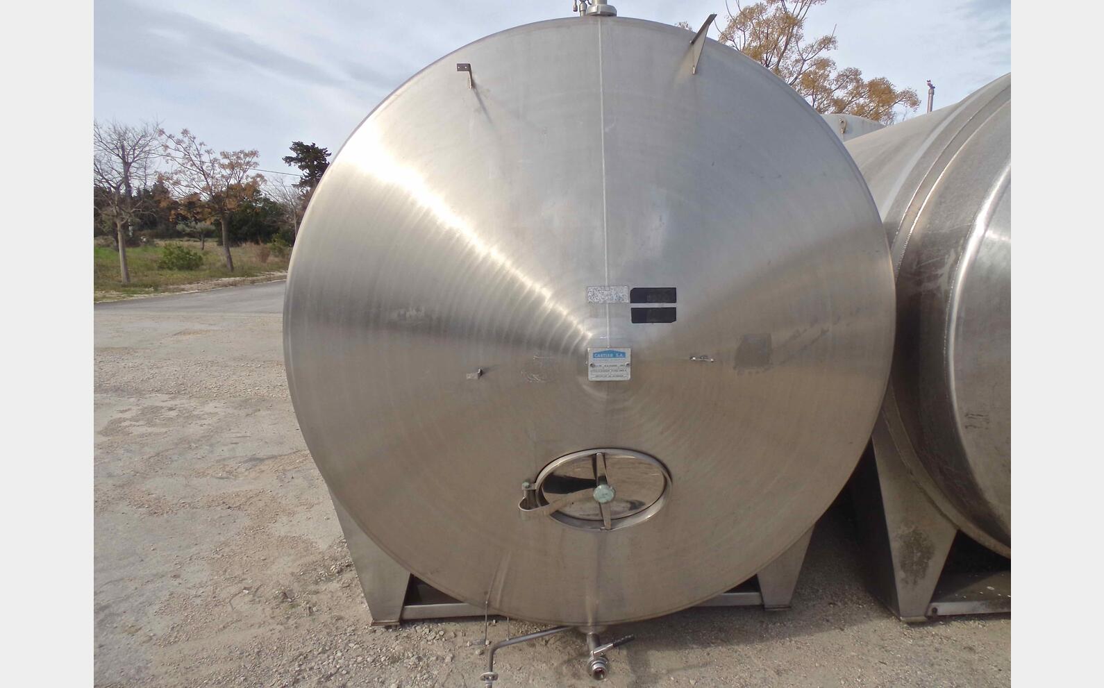 Cuve de stockage INOX
