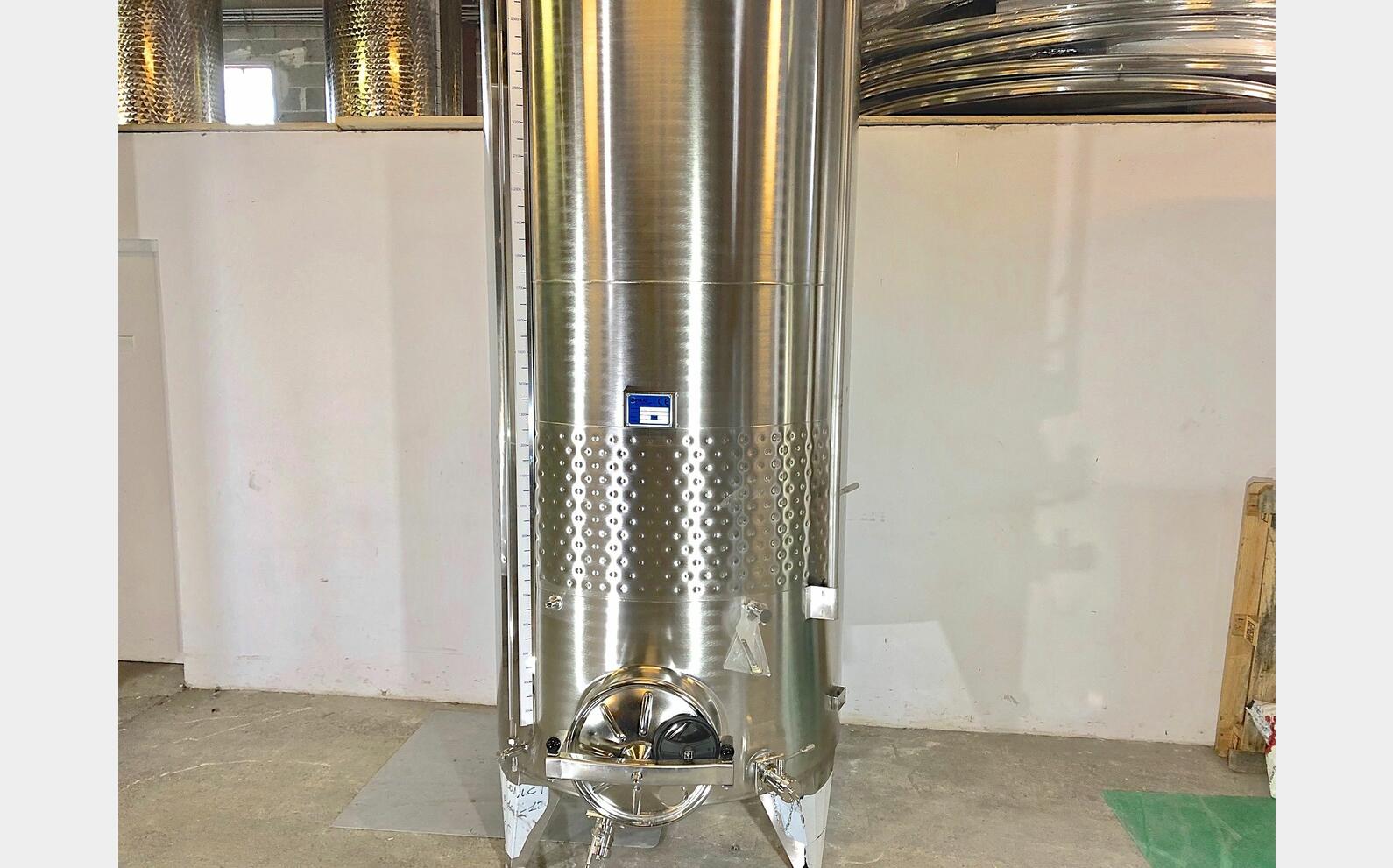 Cuve inox 304 - Circuit nid d'abeilles 27.2 HL (2 728 litres) ARSILAC