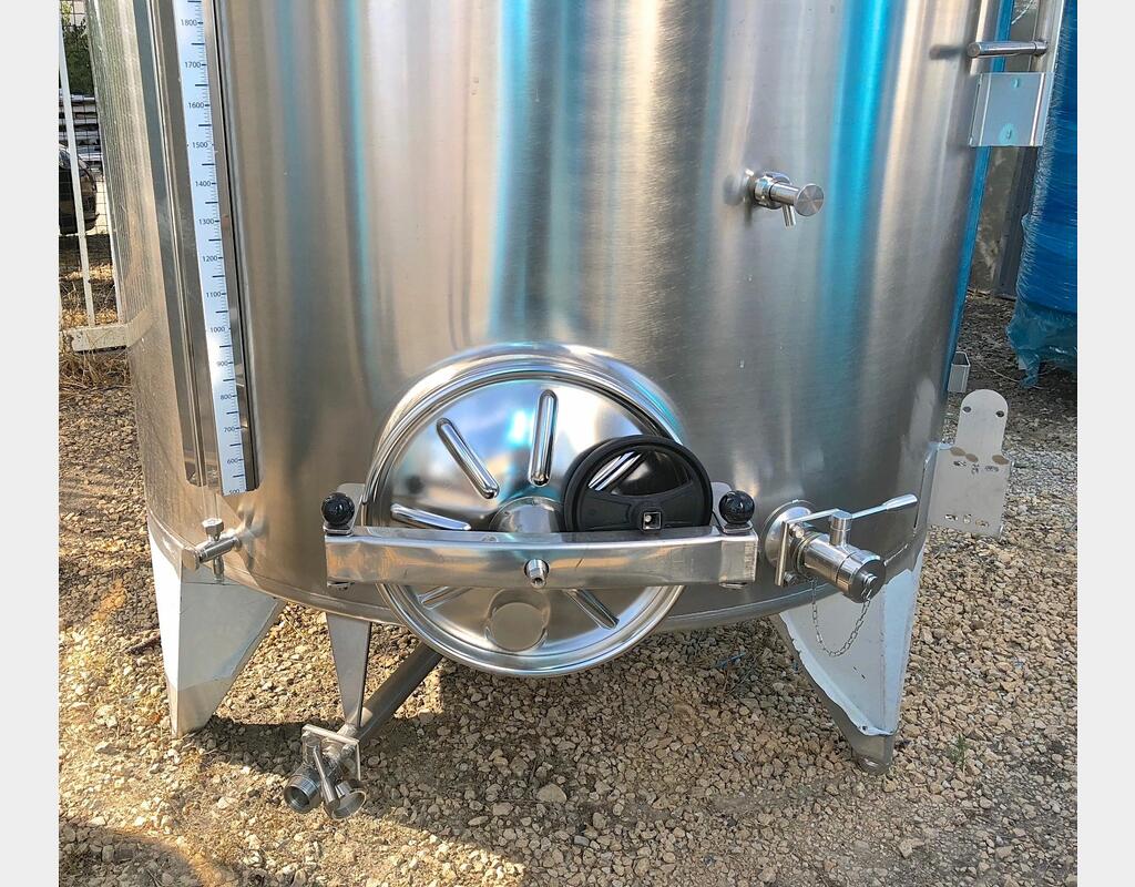 Cuve à chapeau flottant en INOX 304