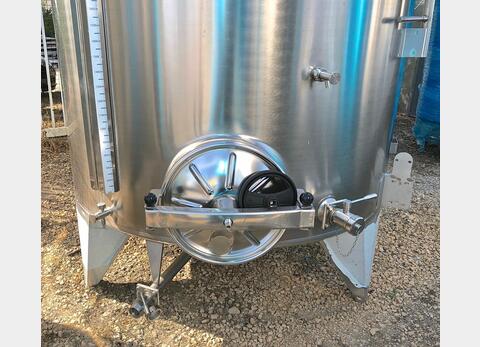 Cuve INOX chapeau flottant de 5000 litres Volume : 5000 litres