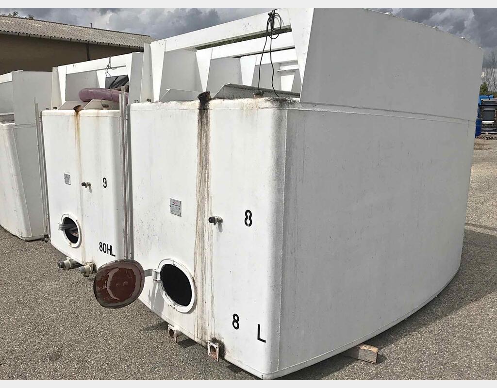 Cuve acier rev&ecirc;tu PU0118