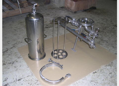Cloche de filtration INOX. - Marque : PALL