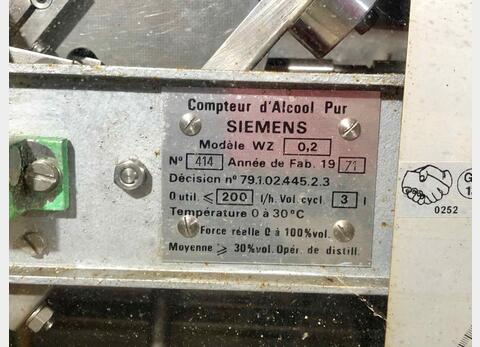 Compteur d'lcool pur Siemens WZ0.2