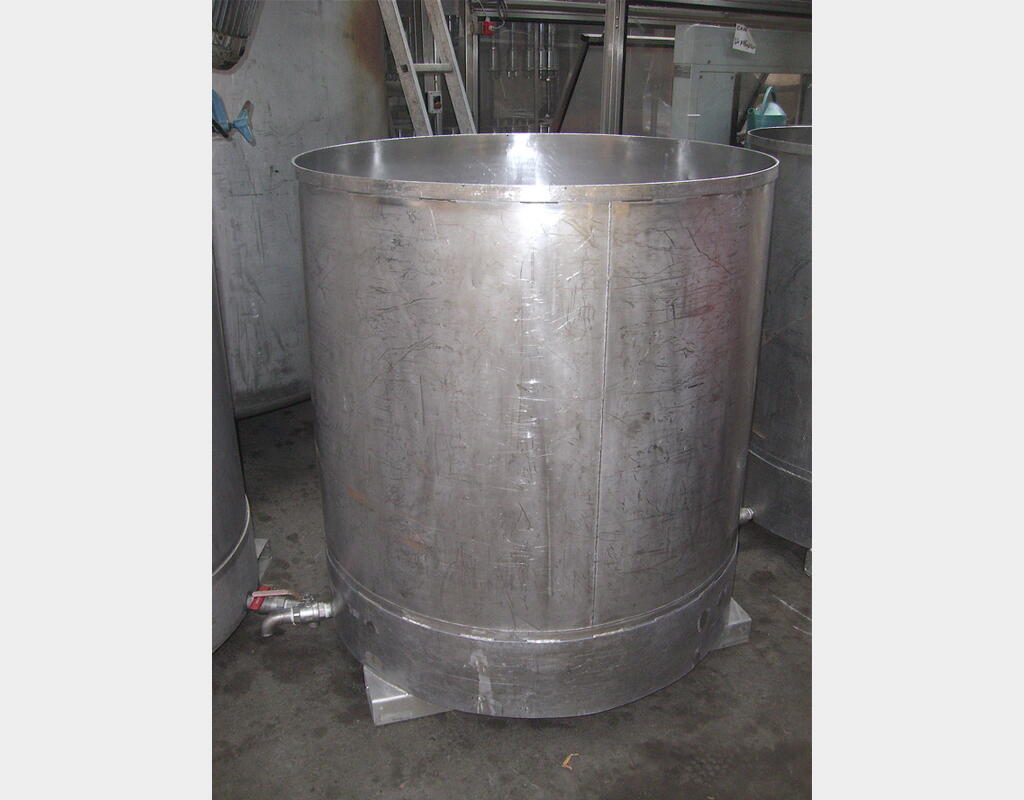 Cuve inox de 1000 litres