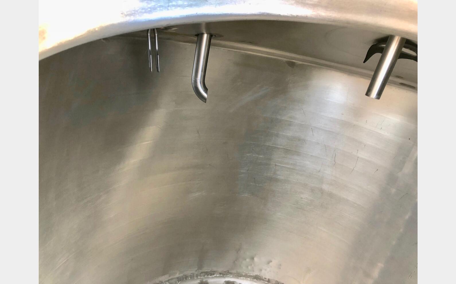 cuve inox cylindrique verticale LSDH18 Volume : 1500 litres