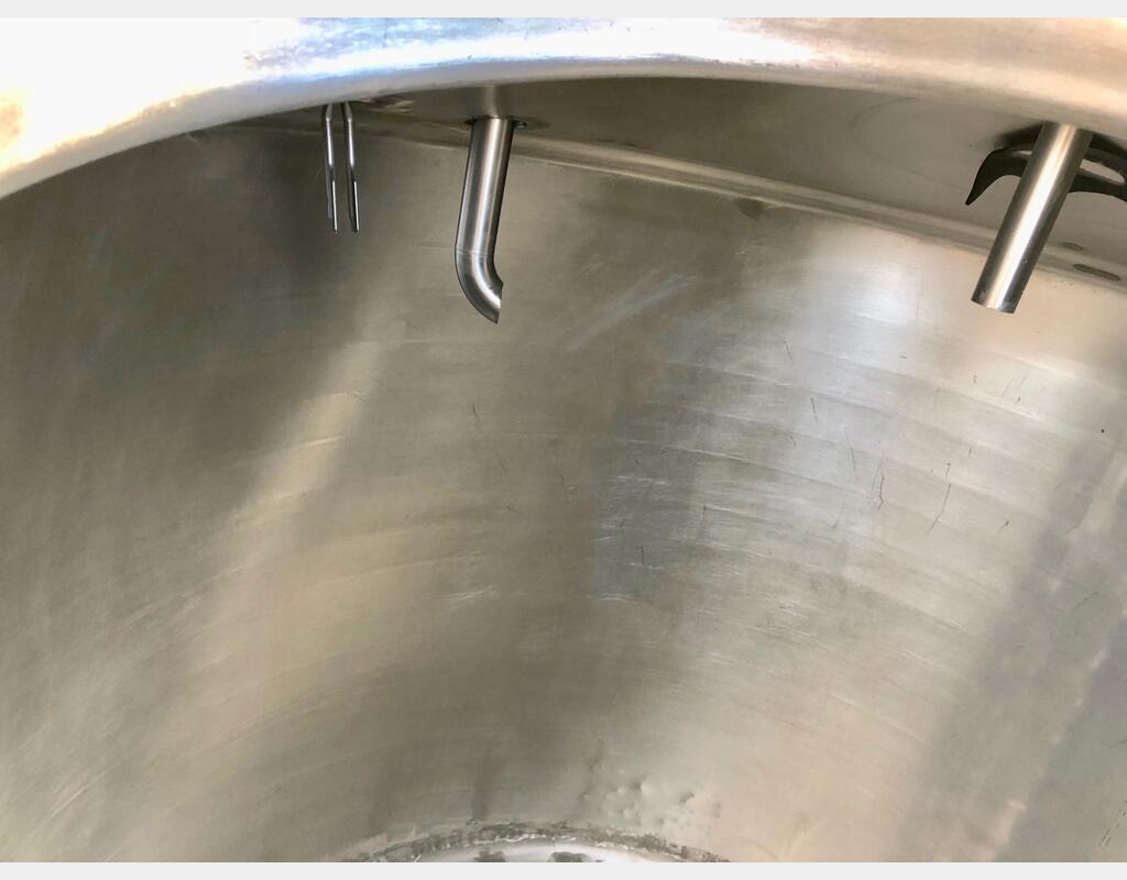 Cuve inox cylindrique - verticale ALFA LAVAL