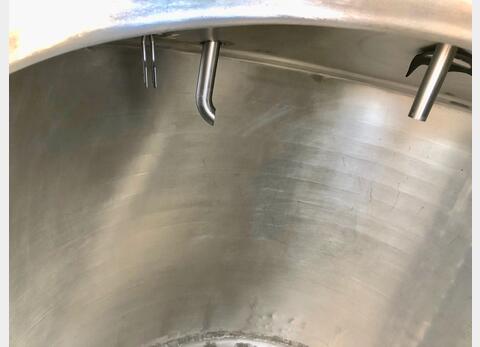 cuve inox cylindrique verticale LSDH18 Volume : 1500 litres