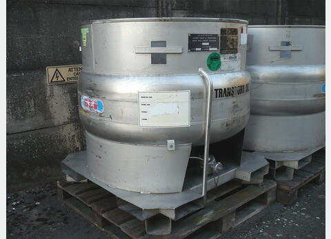 Conteneur de stockage en INOX 304L - Marque : BSI