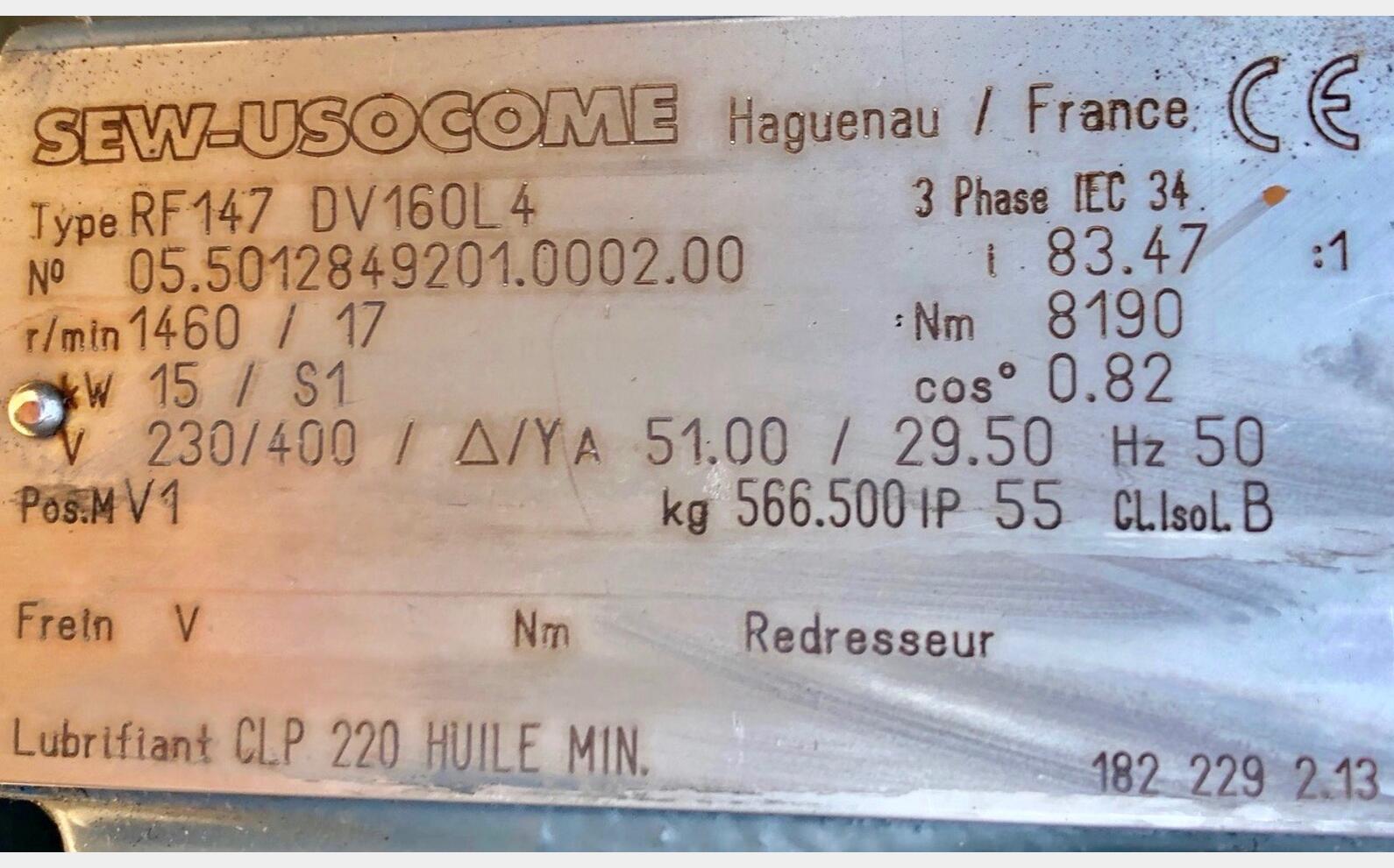 Cuve de m&eacute;lange inox 540 HL (54 000 litres) LABBE