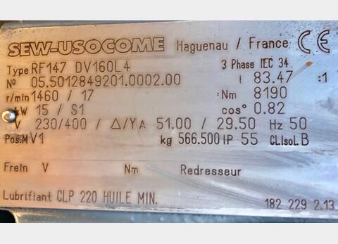 Cuve de m&eacute;lange inox 540 HL (54 000 litres) LABBE