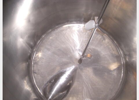 Cuve inox 316L agit&eacute;e de 178 litres agitation atex