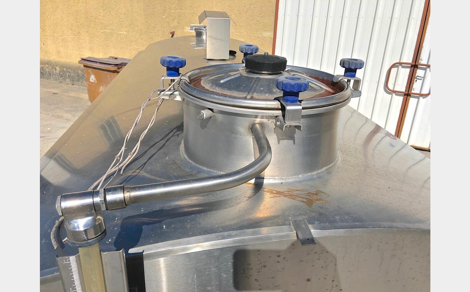 Tank &agrave; lait inox PU0118 Type : RVS ALFA LAVAL