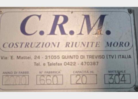 Cuve de stockage inox Marque : CRM