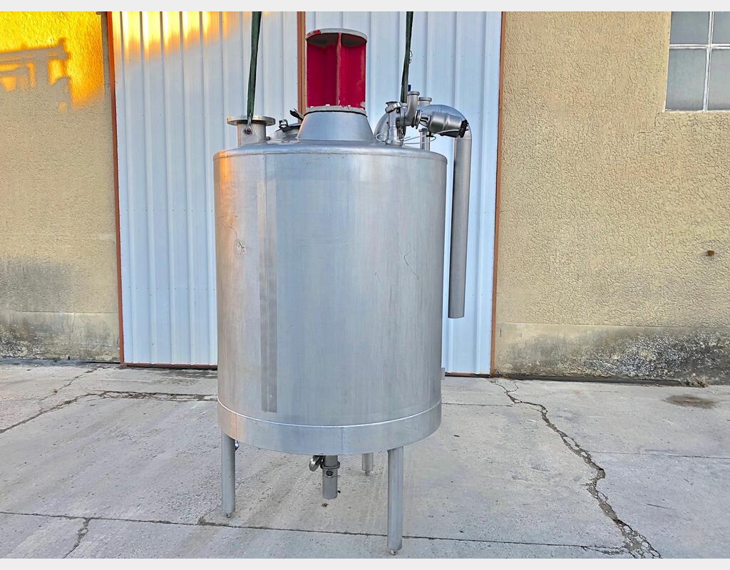Cuve inox de m&eacute;lange LSDH18 Volume : 2500 litres