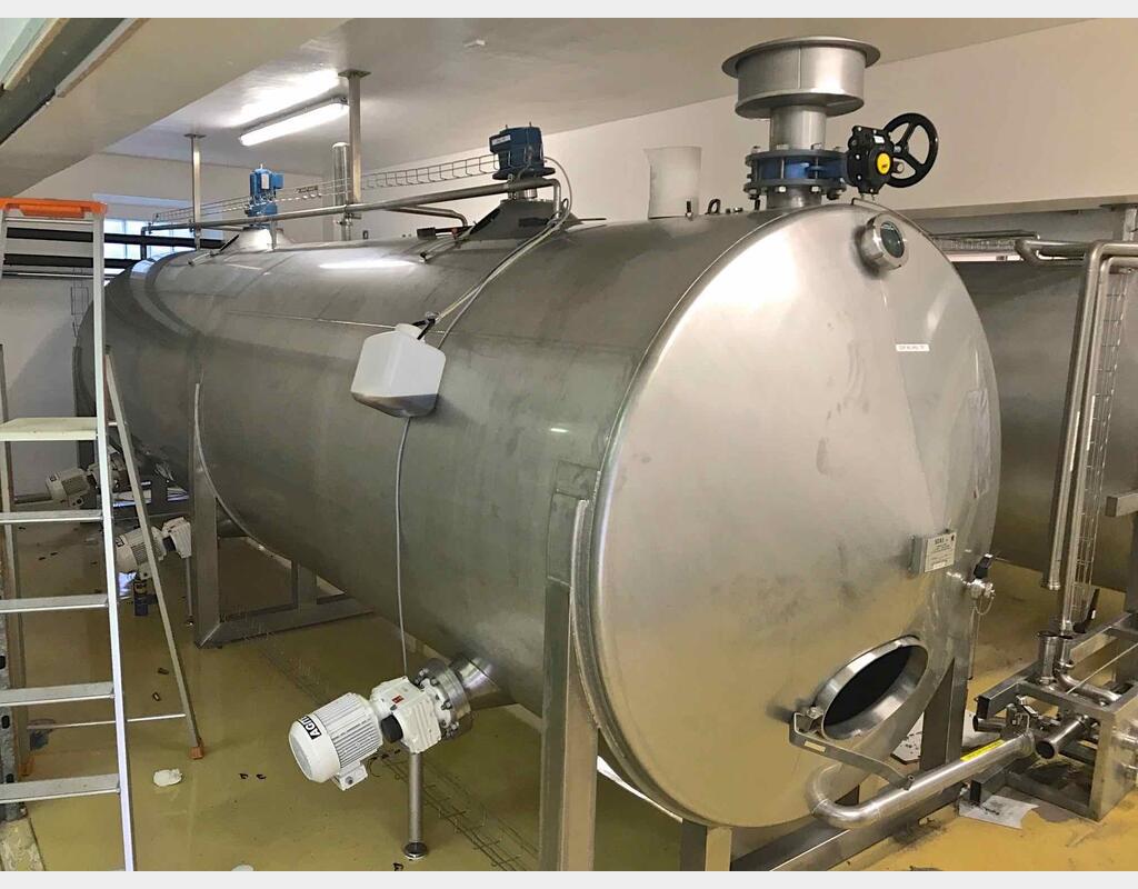 Cuve Inox 316L horizontale Marque : STAI