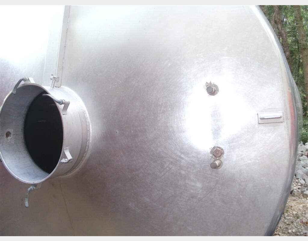Cuve Inox sur pieds de 160 hls - Marque Brauthite