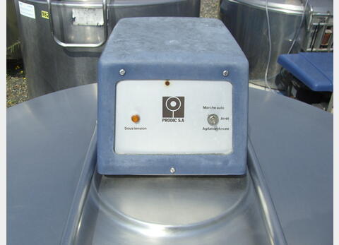 Tank à lait Prodic 550 litres  - Inox 304 , isolation Inox.