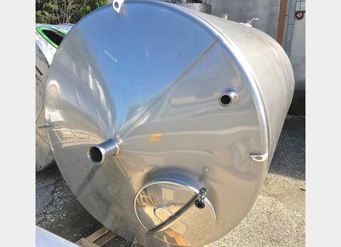 Cuve inox ferm&eacute;e sur pieds