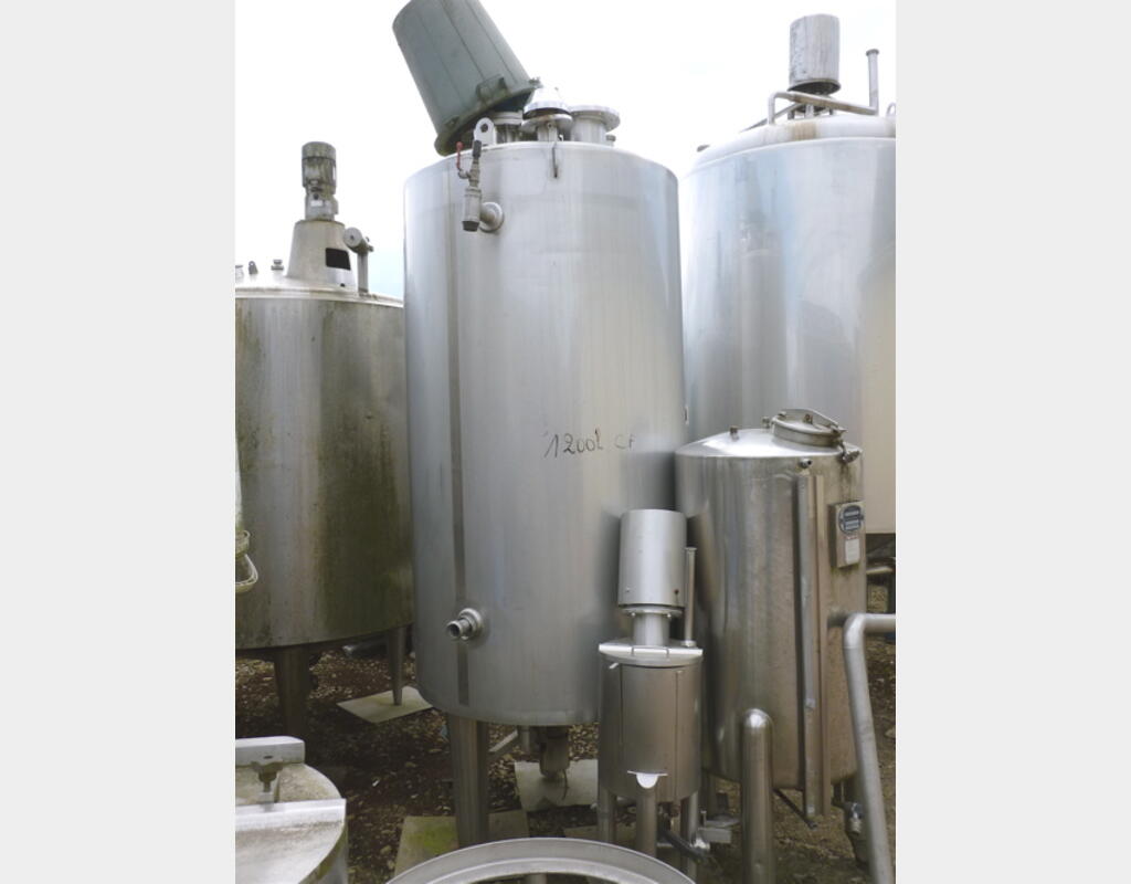 cuve m&eacute;lange circulation forc&eacute;e