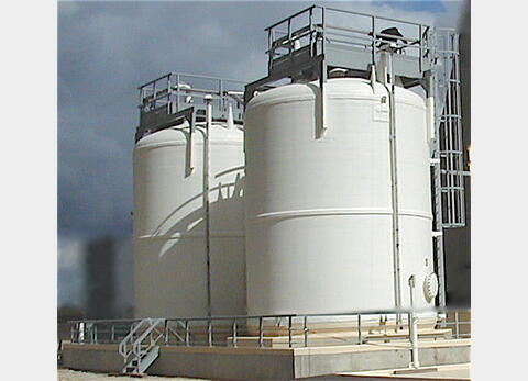 Cuve de stockage 114 m3 - fibre de verre