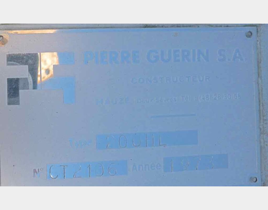 Cuve de mélange isolée inox 316 - Marque : PIERRE GUERIN