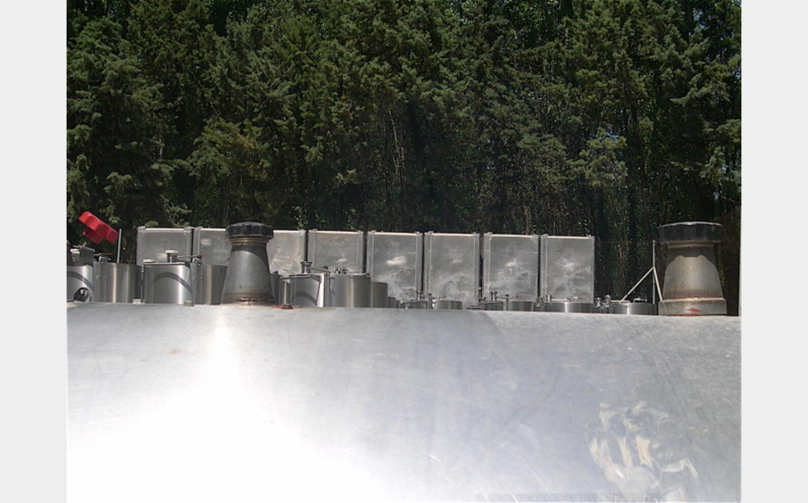 Cuve inox horizontale isol&eacute;e