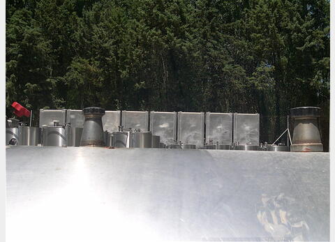 Cuve inox horizontale isol&eacute;e