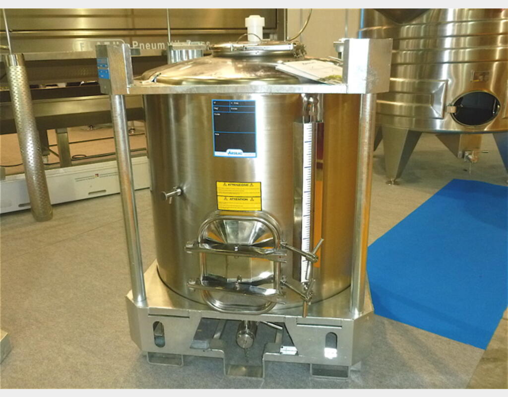 Conteneur INOX 304 - Volume : 994 litres