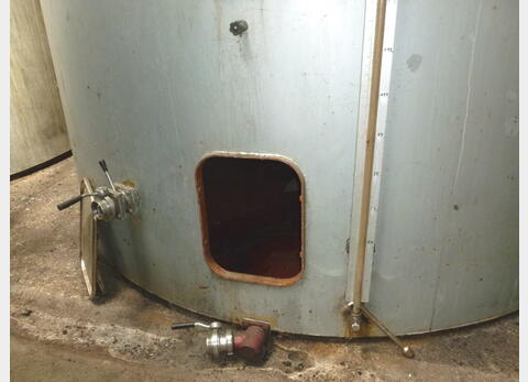 Cuve ACIER fond plat Agroalimentaire Volume : 44.800 litres (448 hecto)